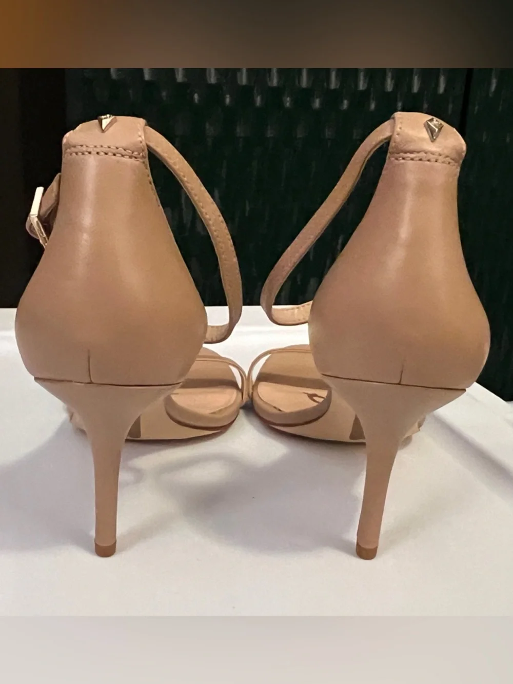 NWOB Nude Ankle-Strap Stiletto Sandal - Heel - Picture 8 of 11